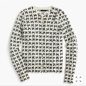 J. Crew Bow Cardigan